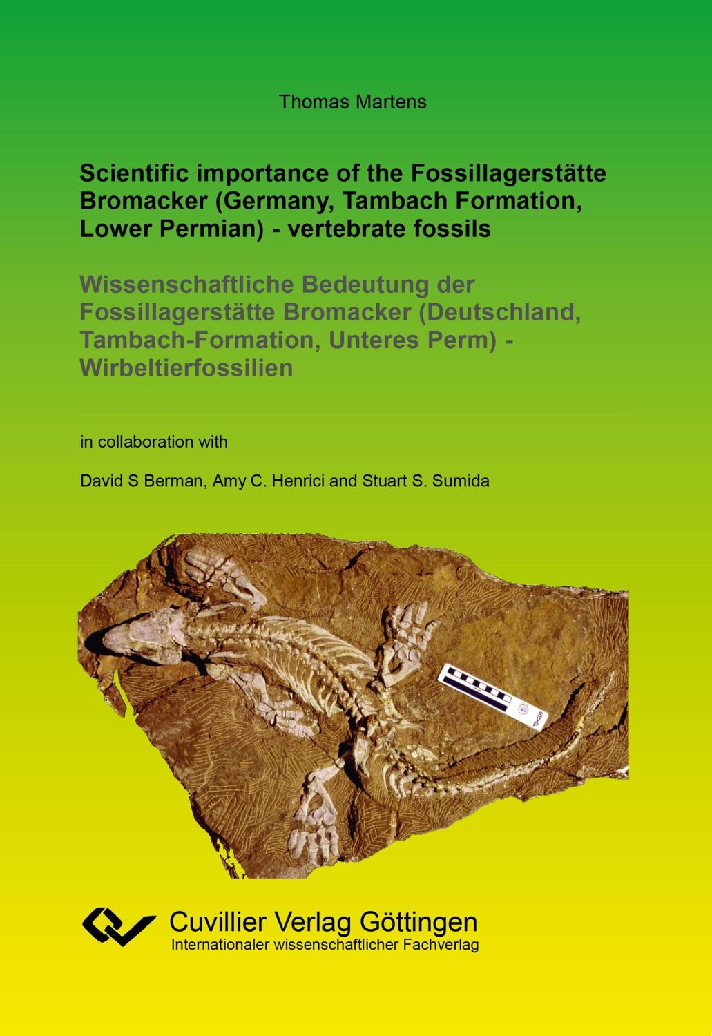 Cover: 9783736997455 | Scientific importance of the Fossillagerstätte Bromacker (Germany,...