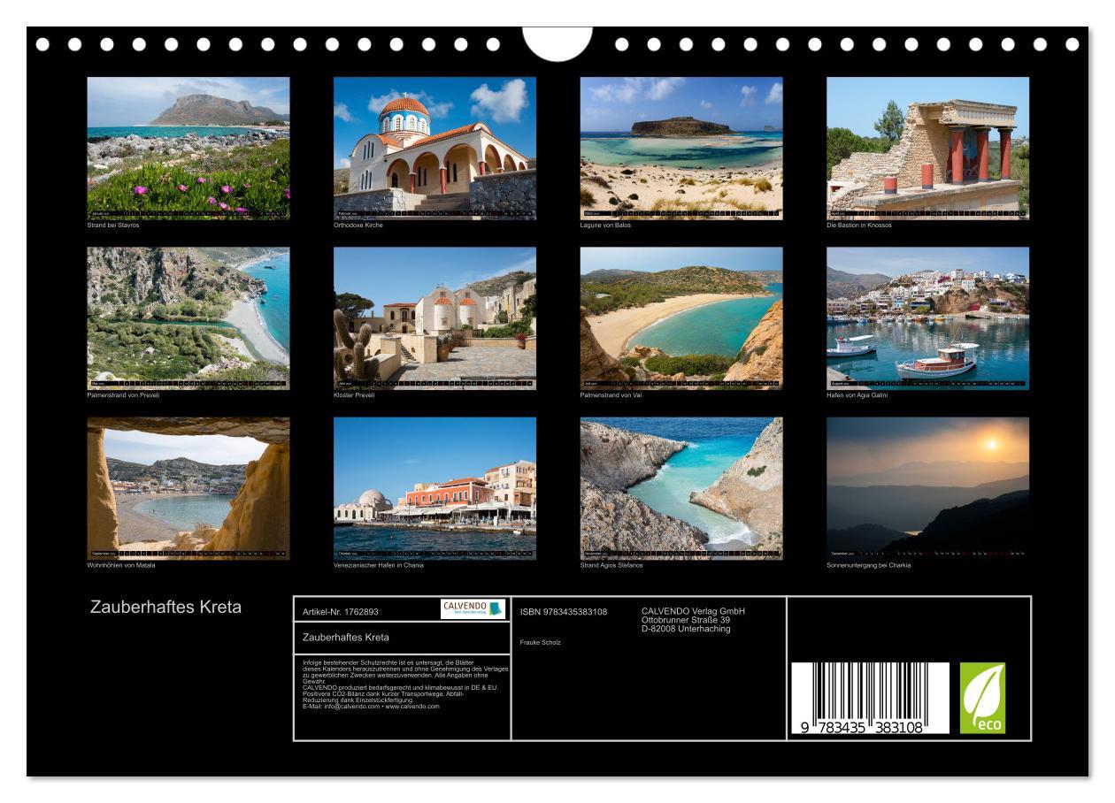 Bild: 9783435383108 | Zauberhaftes Kreta (Wandkalender 2025 DIN A4 quer), CALVENDO...