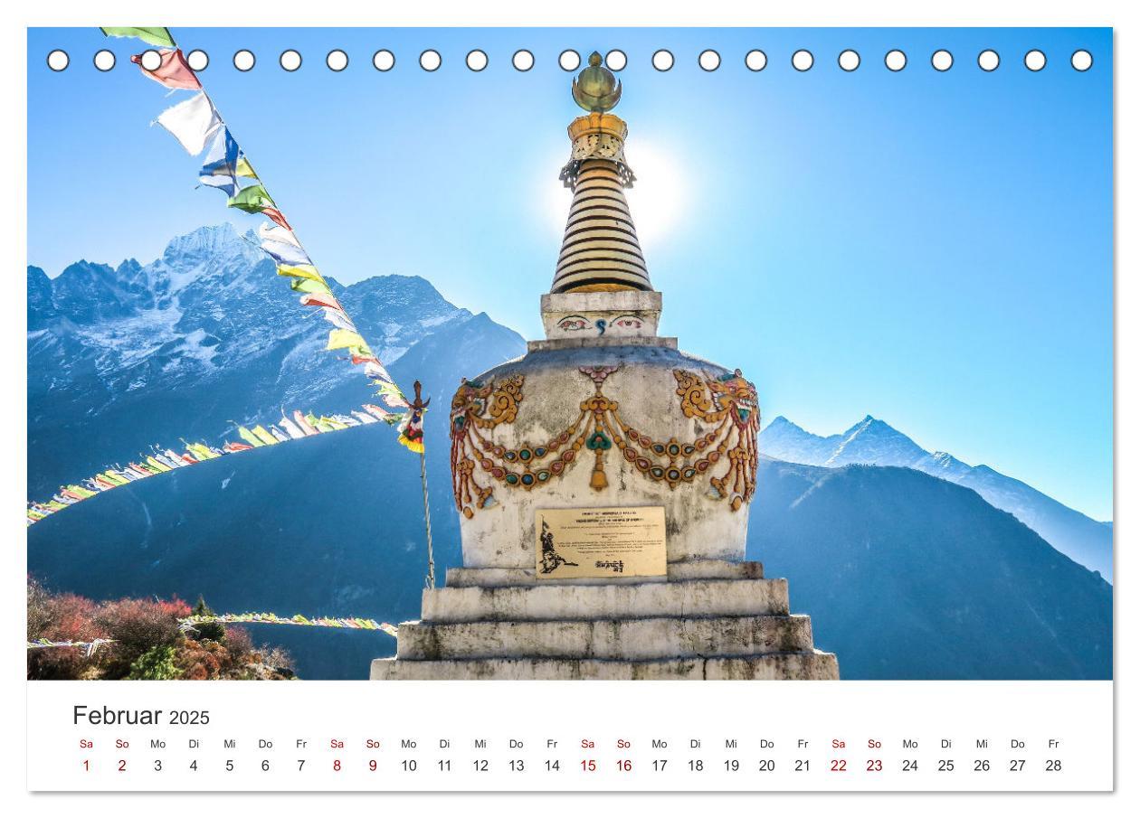 Bild: 9783435007653 | Nepal - Mitten im Himalaya (Tischkalender 2025 DIN A5 quer),...