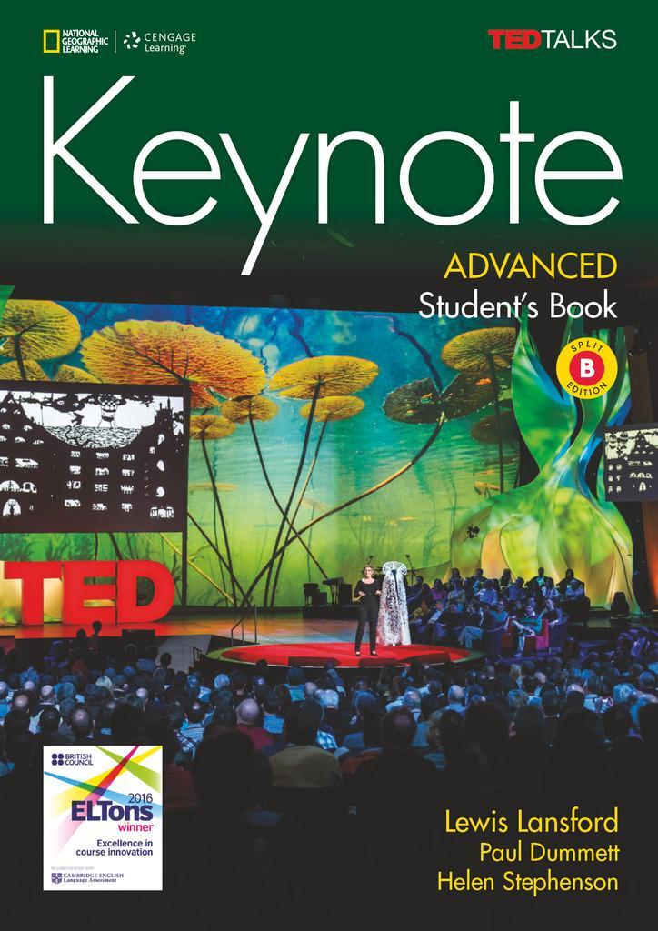 Cover: 9781337561457 | Keynote C1.1/C1.2: Advanced - Student's Book (Split Edition B) + DVD