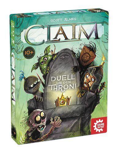 Cover: 7640142762225 | Claim | Spieler: 2, Dauer: ca. 25 Minuten | Game Factory | Spiel