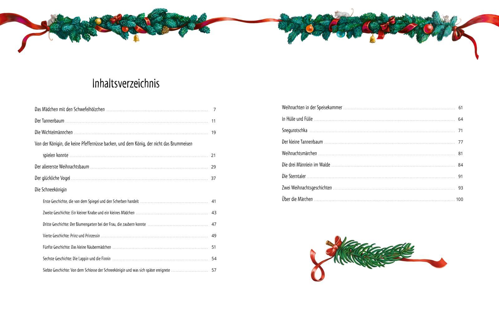 Bild: 9783480235681 | Die schönsten Weihnachtsmärchen | Hans Christian Brüder Grimm/Andersen