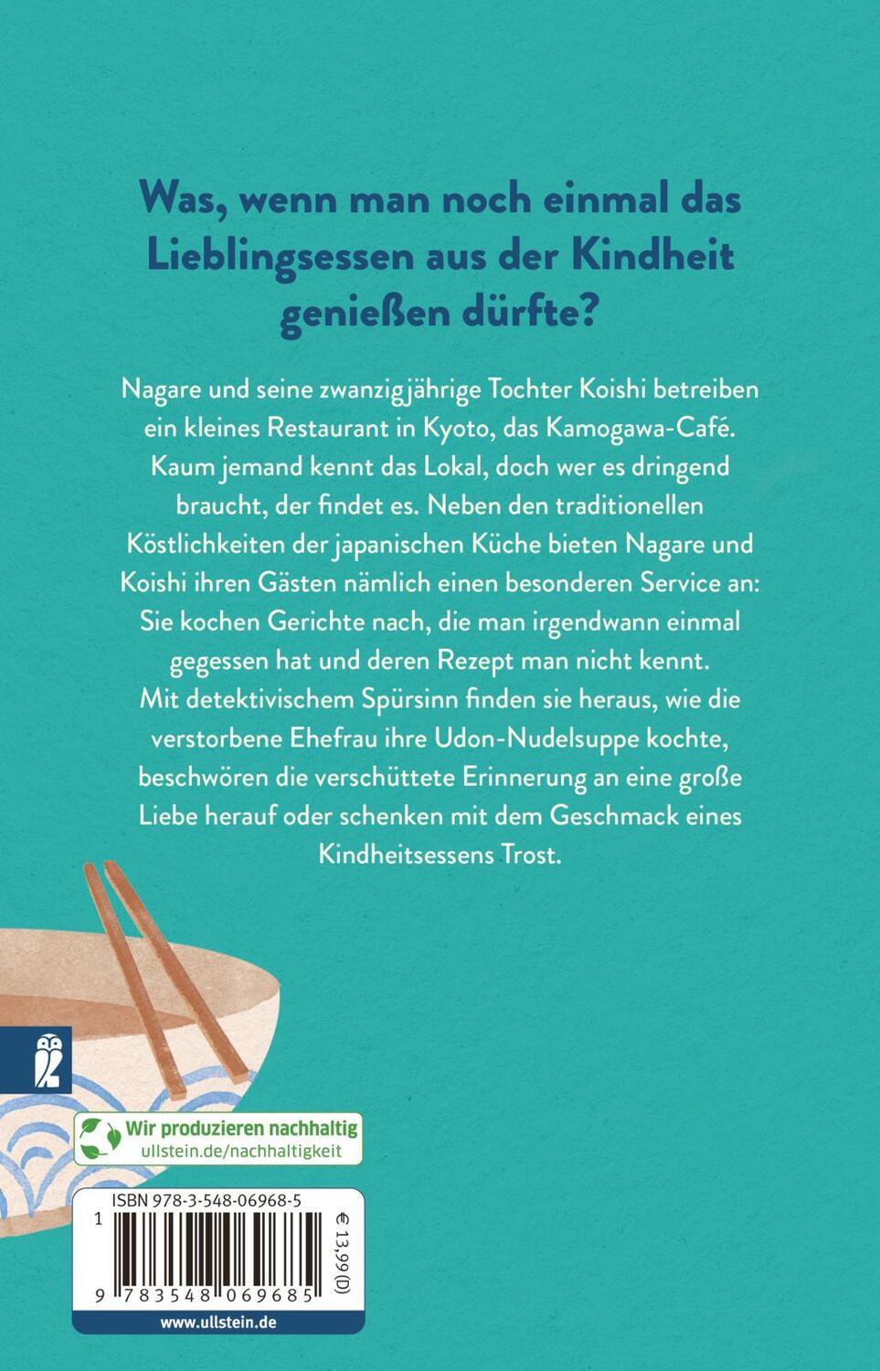 Rückseite: 9783548069685 | Das Restaurant der verlorenen Rezepte | Hisashi Kashiwai | Taschenbuch