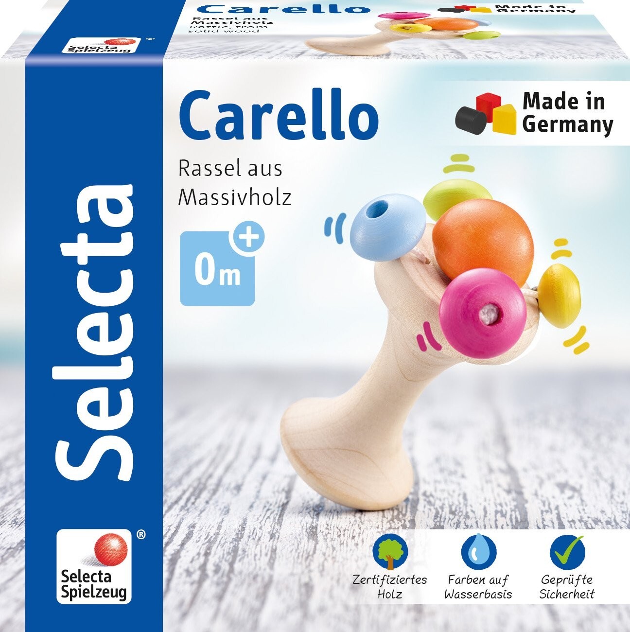 Cover: 4060848610614 | Stielgreifling Carello | Spiel | Deutsch | 2018 | Selecta Spielzeug