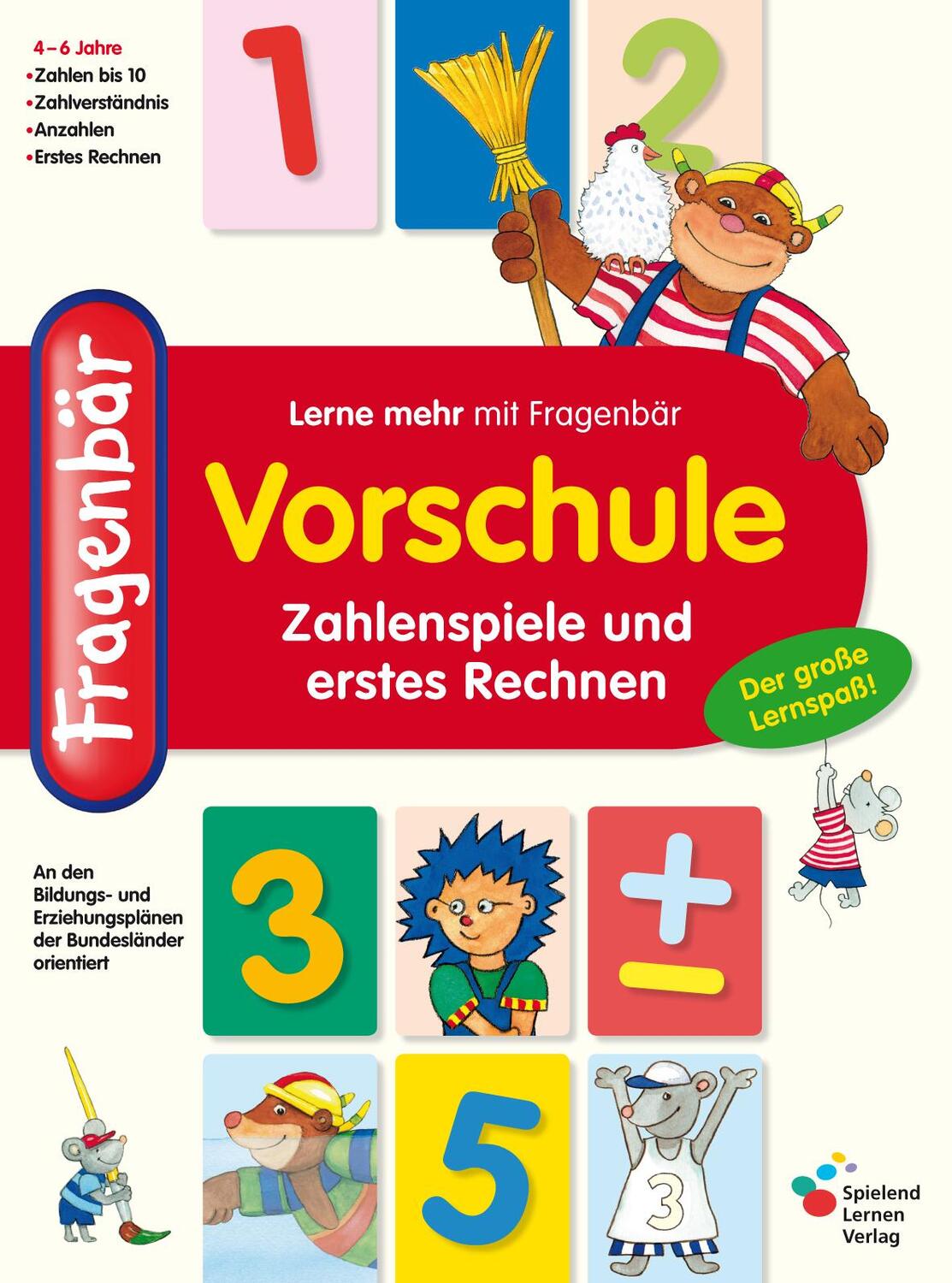 Cover: 9783940811110 | Vorschule. Zahlenspiele und erstes Rechnen | Vera Lohmann | Broschüre