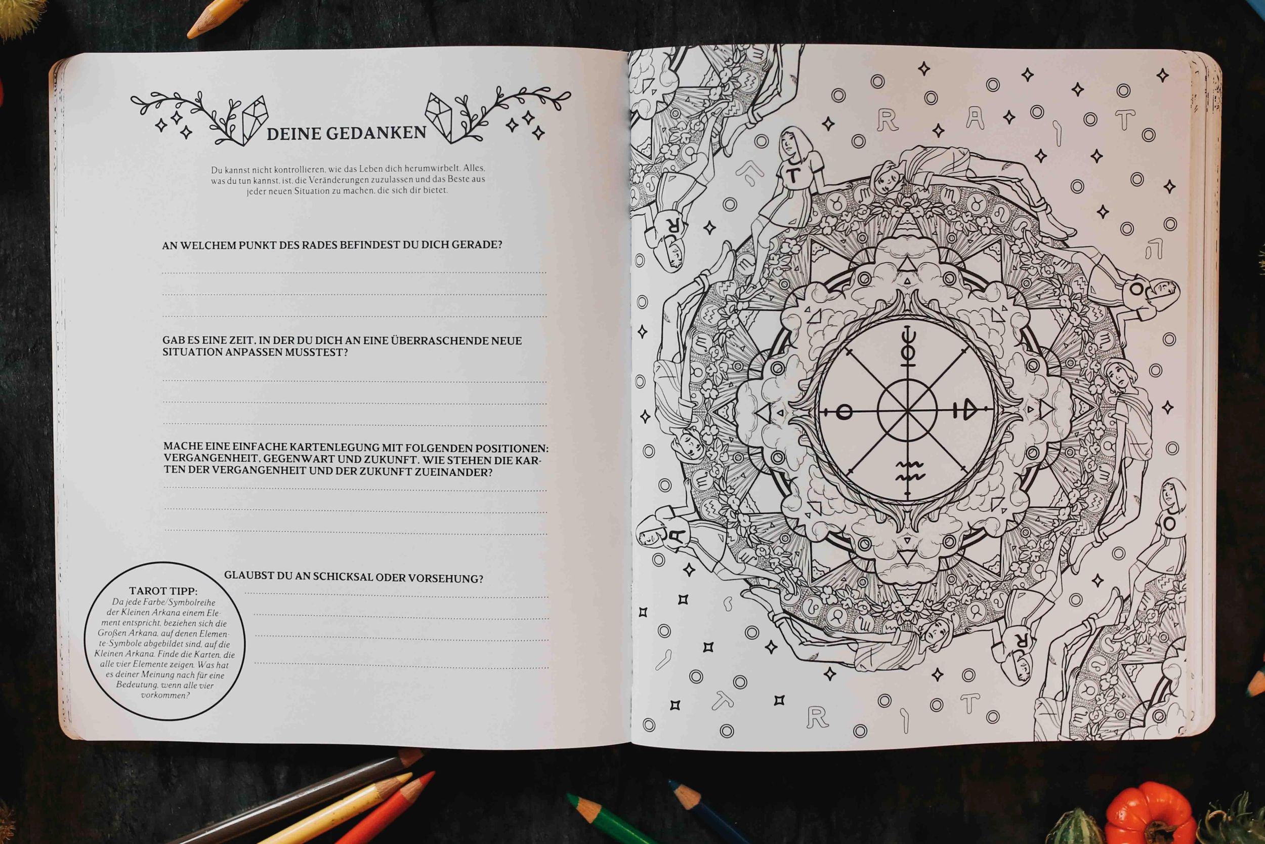 Bild: 9783868265712 | Modern Witch Tarot - Coloring Book | Lisa Sterle | Taschenbuch | 2022