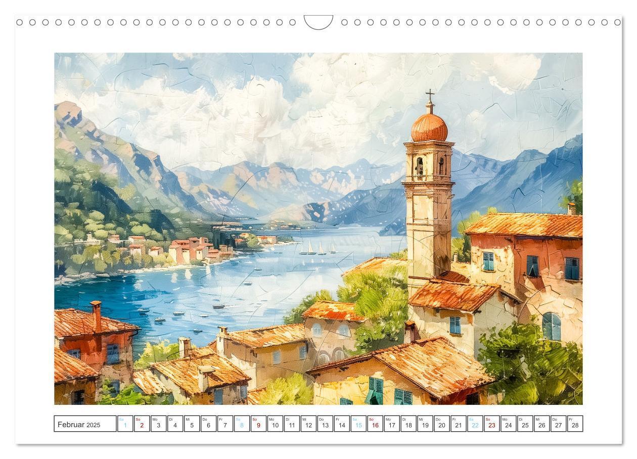 Bild: 9783383809699 | Mediterrane Landschaften (Wandkalender 2025 DIN A3 quer), CALVENDO...