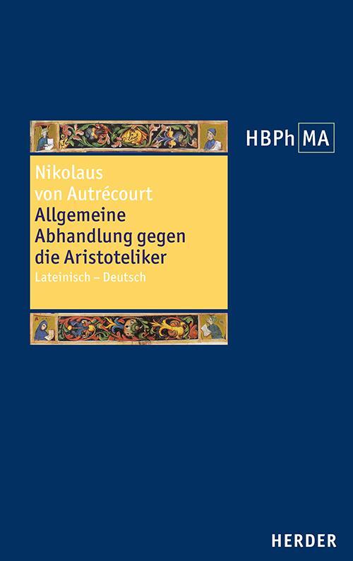 Cover: 9783451024238 | Allgemeine Abhandlung gegen die Aristoteliker | Autrécourt | Buch