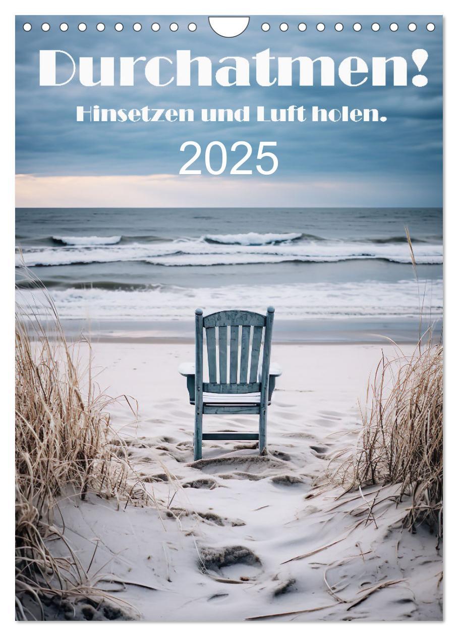 Cover: 9783435845019 | Durchatmen! (Wandkalender 2025 DIN A4 hoch), CALVENDO Monatskalender