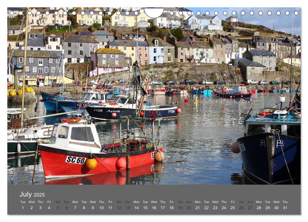 Bild: 9781325959518 | Cornwall's Coast by Tony Mills (Wall Calendar 2025 DIN A4...