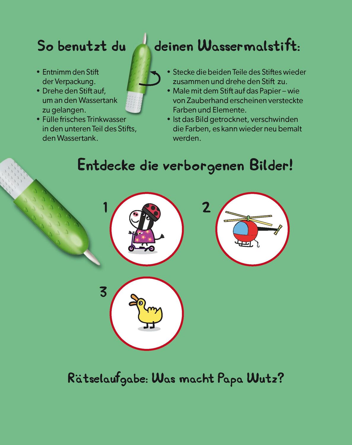 Bild: 9783849942908 | Peppa Pig Wasserzauber - einfach mit Wasser malen! | Verlag | Buch