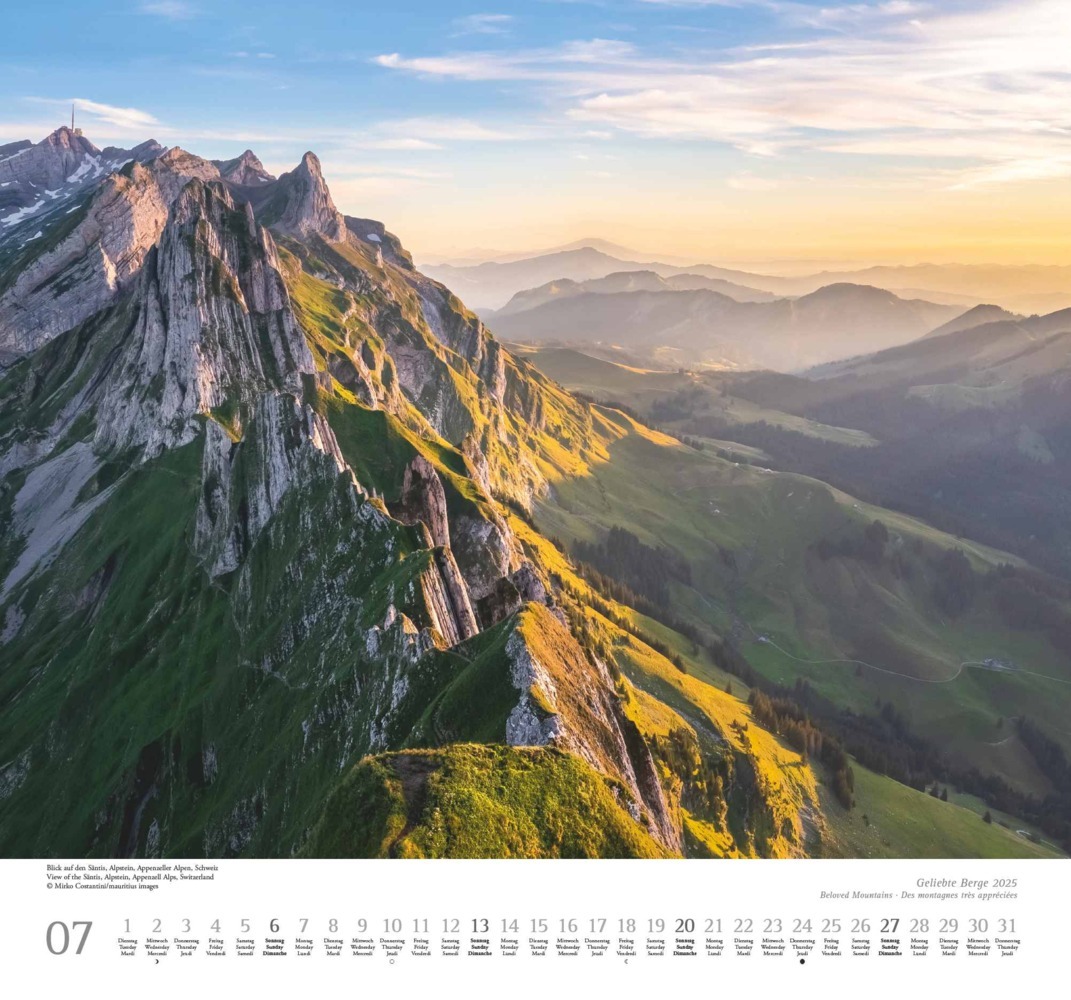 Bild: 4250809652689 | DUMONT - Geliebte Berge 2025 Wandkalender, 38x35,5cm,...