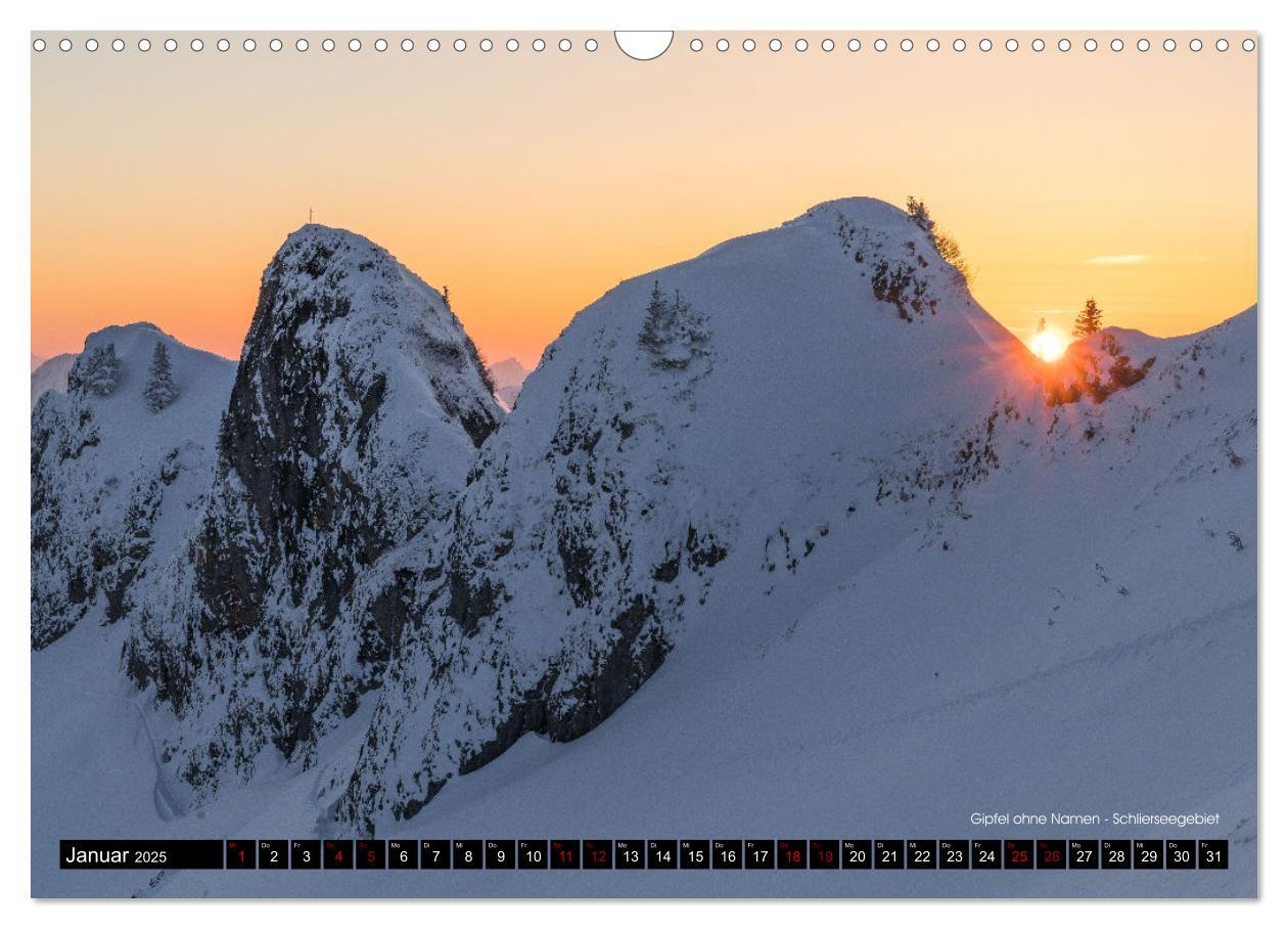 Bild: 9783383936111 | Magisches Licht der Berge (Wandkalender 2025 DIN A3 quer), CALVENDO...