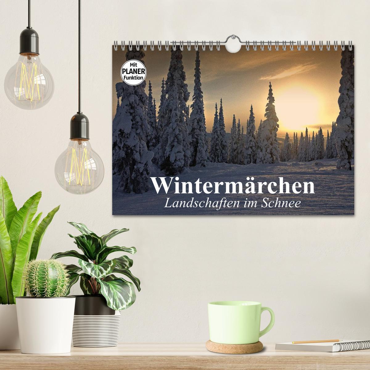 Bild: 9783435525546 | Wintermärchen. Landschaften im Schnee (Wandkalender 2025 DIN A4...