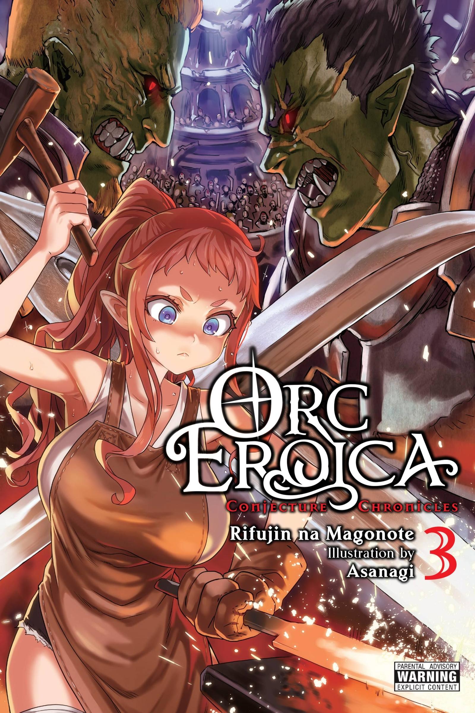 Cover: 9781975348472 | Orc Eroica, Vol. 3 (Light Novel) | Conjecture Chronicles Volume 3