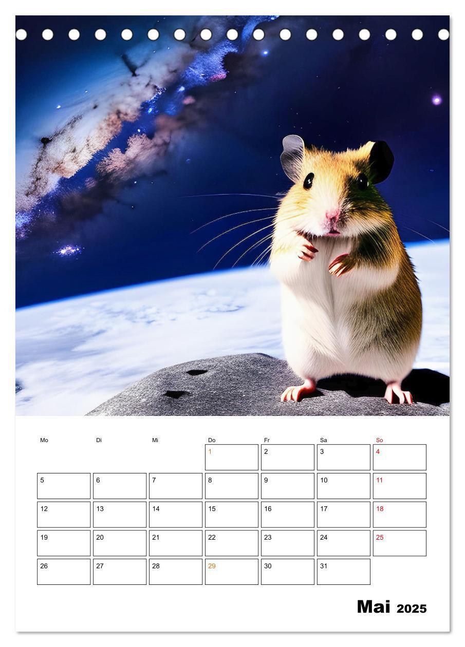 Bild: 9783435869992 | Space Hamster - Mit KI Hamster Astronauten im Weltall...