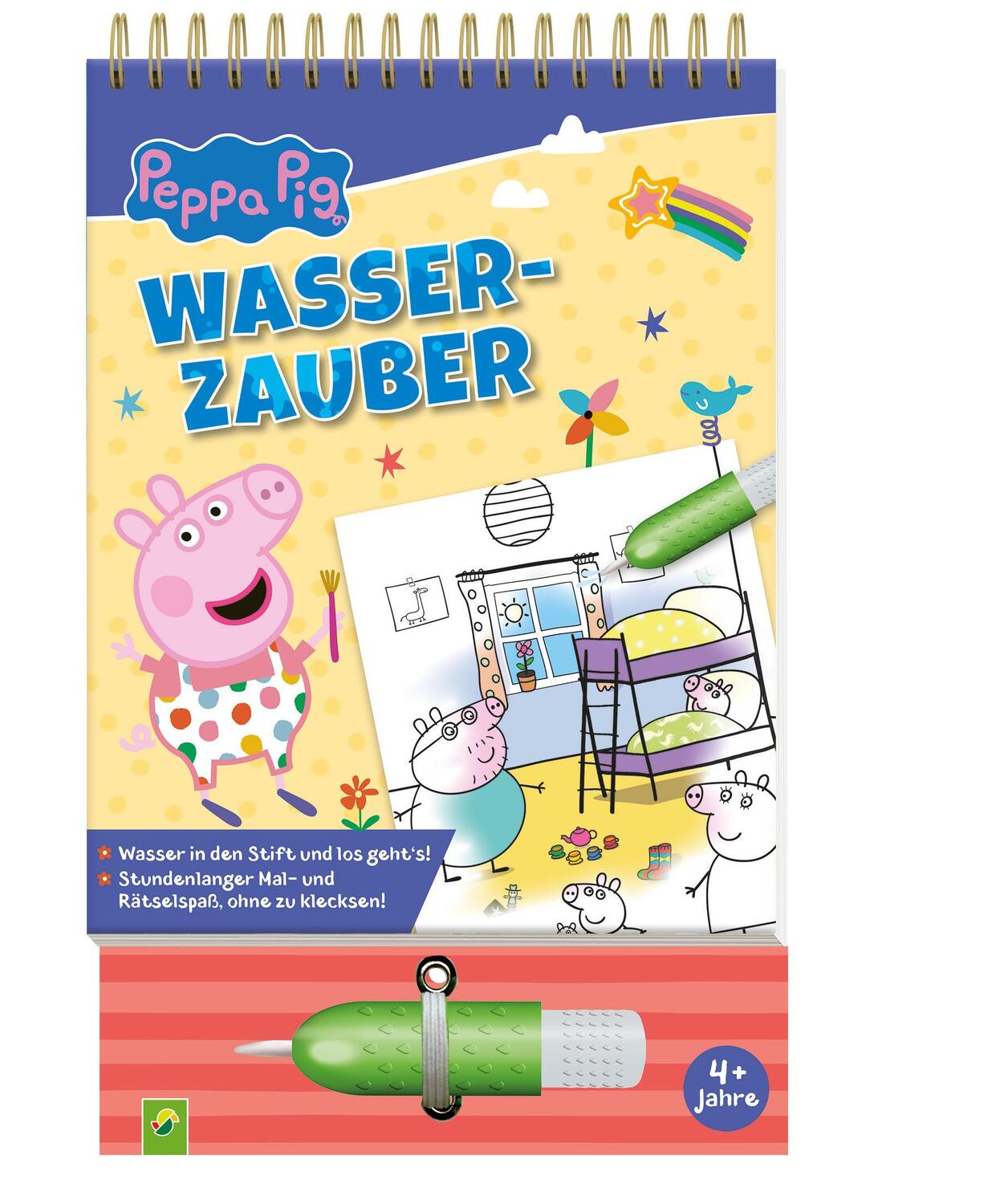 Cover: 9783849942908 | Peppa Pig Wasserzauber - einfach mit Wasser malen! | Verlag | Buch