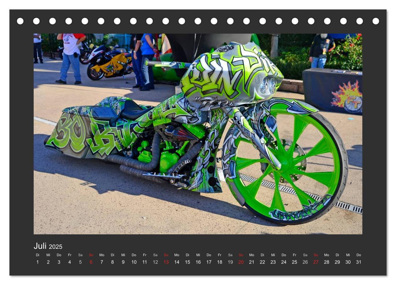 Bild: 9783435787753 | BEST OF HARLEY-DAVIDSON BAGGER-STYLE (Tischkalender 2025 DIN A5...