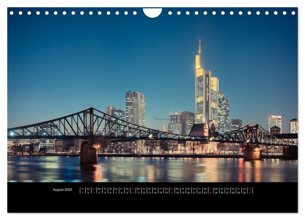 Bild: 9783435677931 | Frankfurt (Wandkalender 2025 DIN A4 quer), CALVENDO Monatskalender