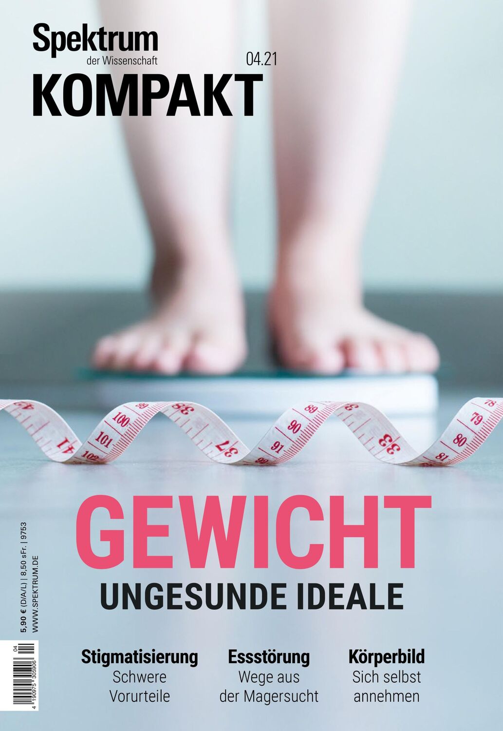 Cover: 9783958925106 | Spektrum Kompakt - Gewicht | Ungesunde Ideale | Wissenschaft | Buch