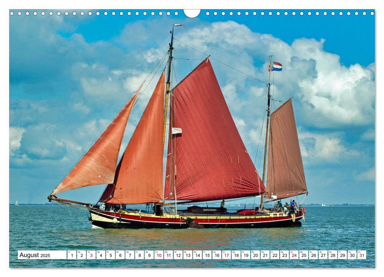 Bild: 9783435164486 | Idylle am Ijsselmeer (Wandkalender 2025 DIN A3 quer), CALVENDO...