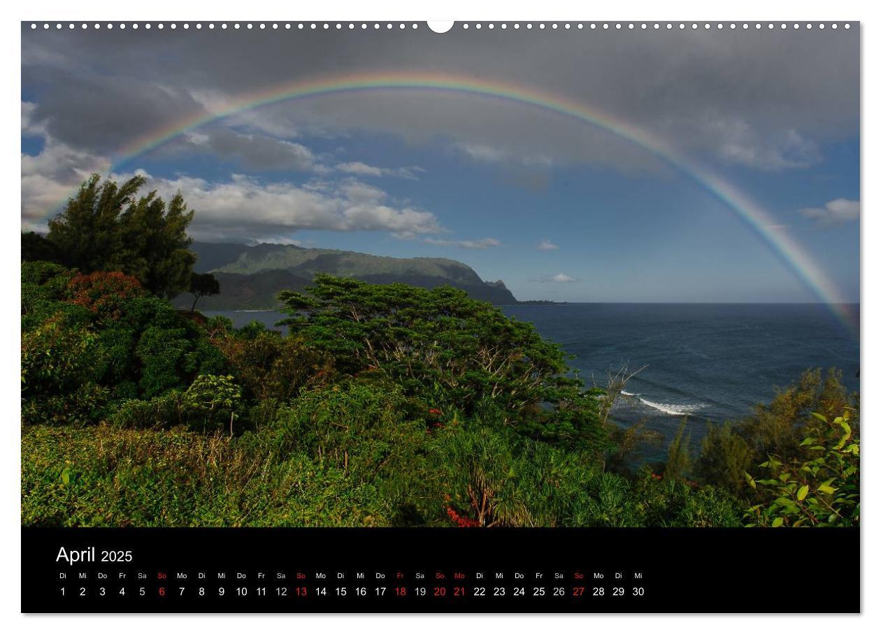 Bild: 9783435742646 | Hawaii - Kauai (Wandkalender 2025 DIN A2 quer), CALVENDO...