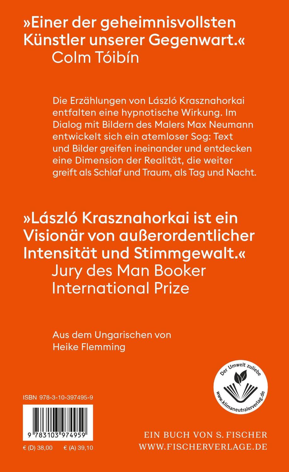 Rückseite: 9783103974959 | Im Wahn der Anderen | Drei Erzählungen | László Krasznahorkai | Buch