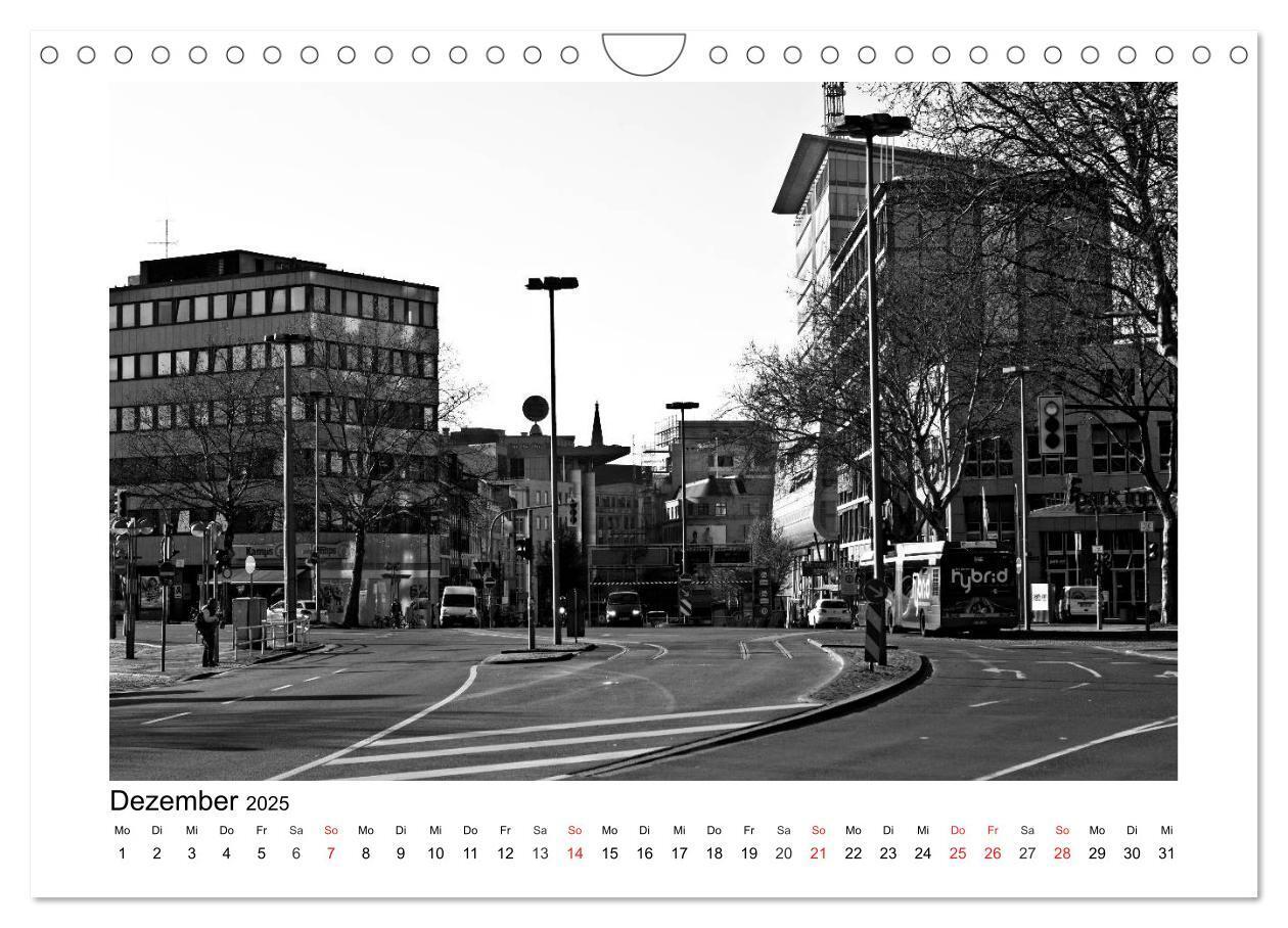 Bild: 9783435479290 | Bochum Black and White (Wandkalender 2025 DIN A4 quer), CALVENDO...