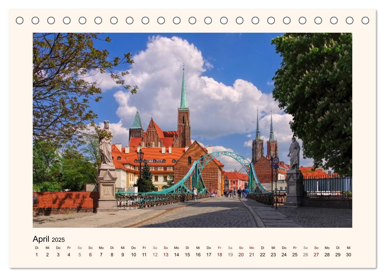 Bild: 9783435457854 | Breslau - Schlesiens Herz an der Oder (Tischkalender 2025 DIN A5...