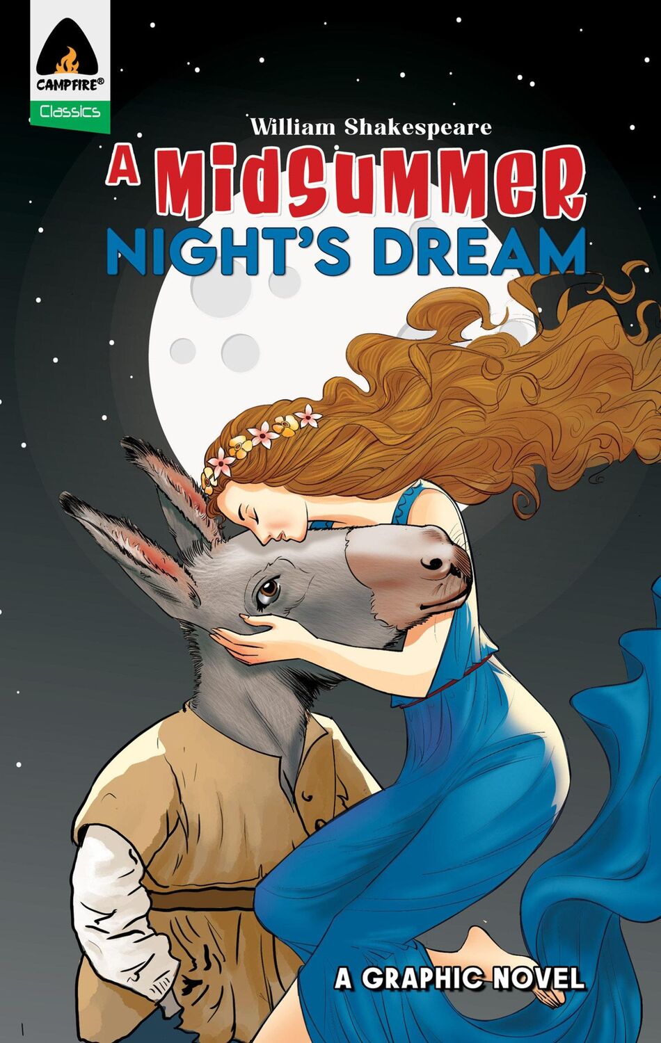 Cover: 9789380741567 | A Midsummer Night's Dream | A Graphic Novel | William Shakespeare