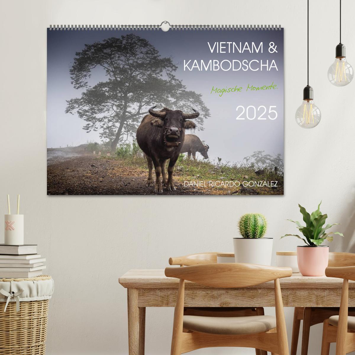 Bild: 9783435513130 | Vietnam und Kambodscha - Magische Momente. (Wandkalender 2025 DIN...