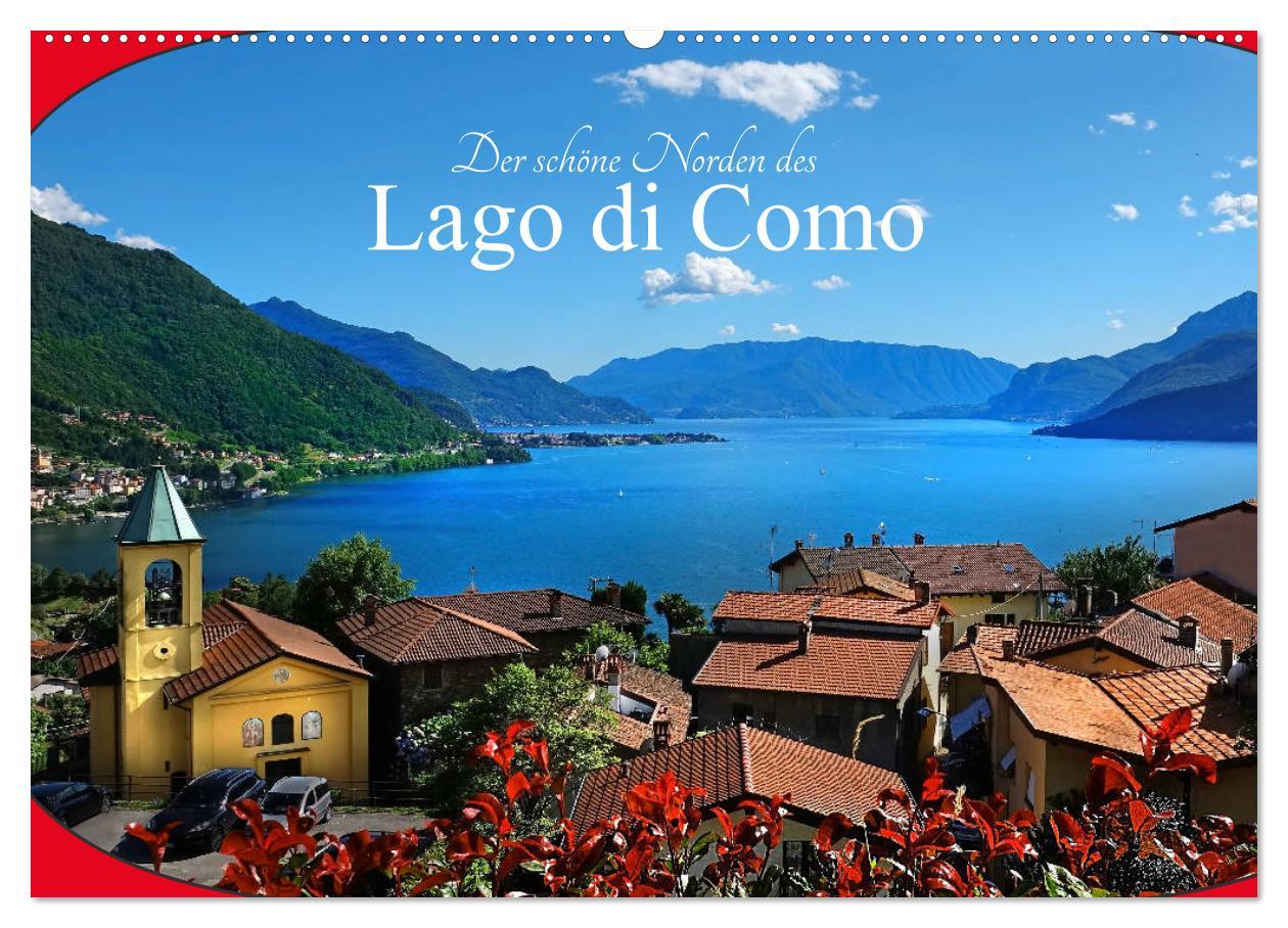 Cover: 9783435112517 | Der schöne Norden des Lago di Como (Wandkalender 2025 DIN A2 quer),...