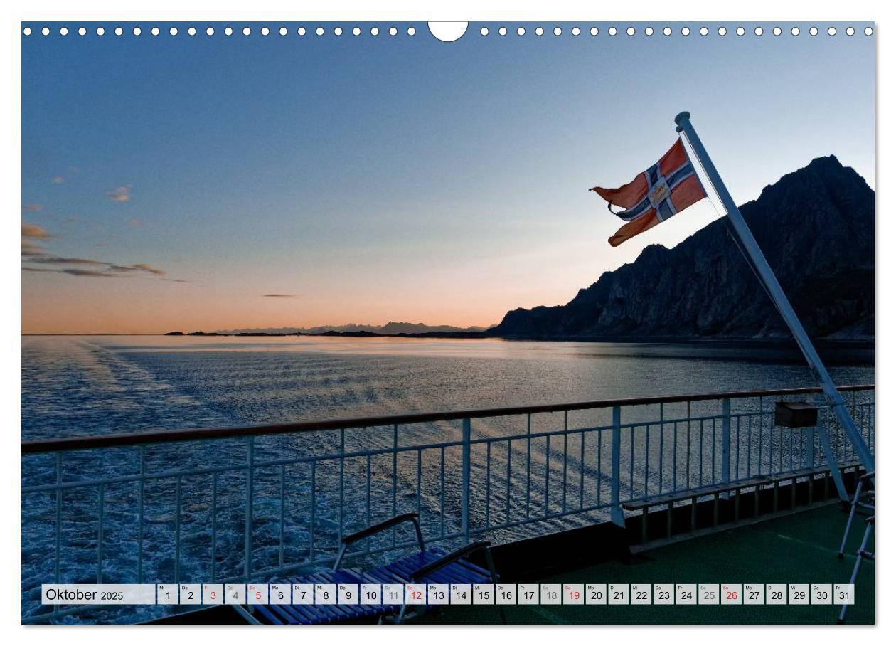 Bild: 9783435617791 | Hurtigruten - Faszination Natur (Wandkalender 2025 DIN A3 quer),...