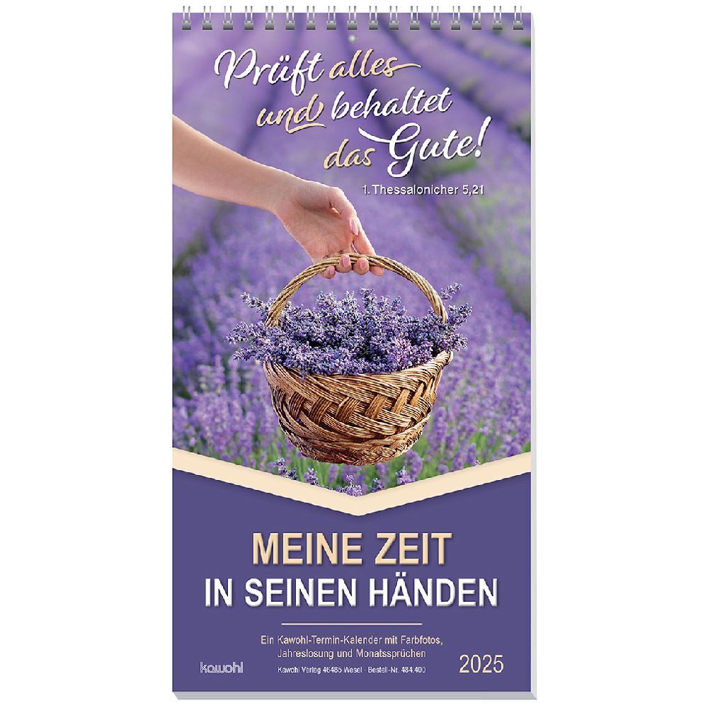 Cover: 9783754840054 | Meine Zeit in seinen Händen 2025 | Termin-Kalender | Kalender | 14 S.