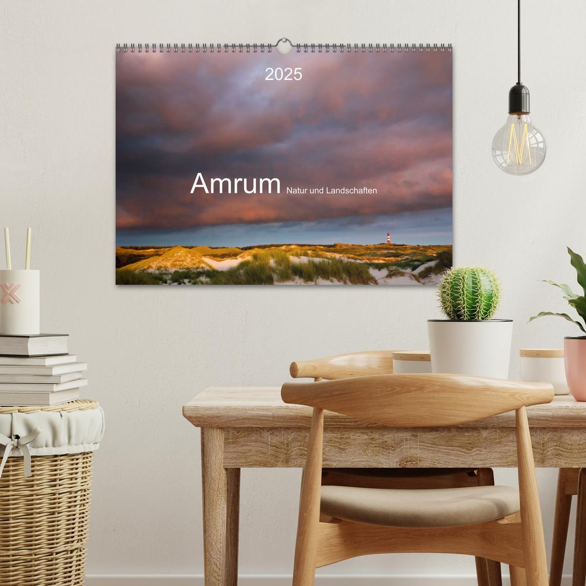 Bild: 9783435618415 | Amrum. Natur und Landschaften (Wandkalender 2025 DIN A3 quer),...