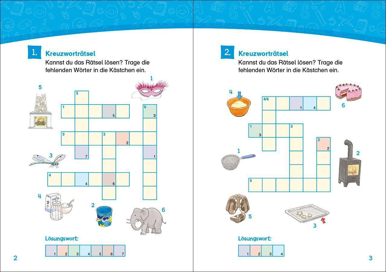 Bild: 9783743213951 | Leselöwen Kreuzworträtsel für Leseprofis - 2. Klasse (Sonnengelb)