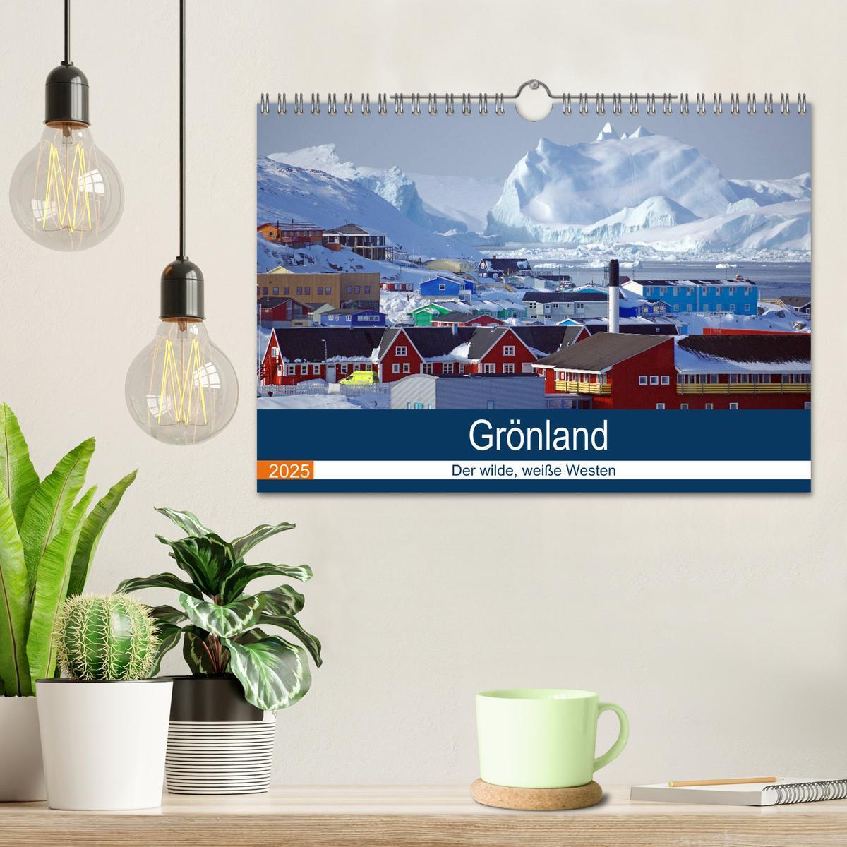 Bild: 9783435320905 | Grönland - Der wilde, weiße Westen (Wandkalender 2025 DIN A4 quer),...