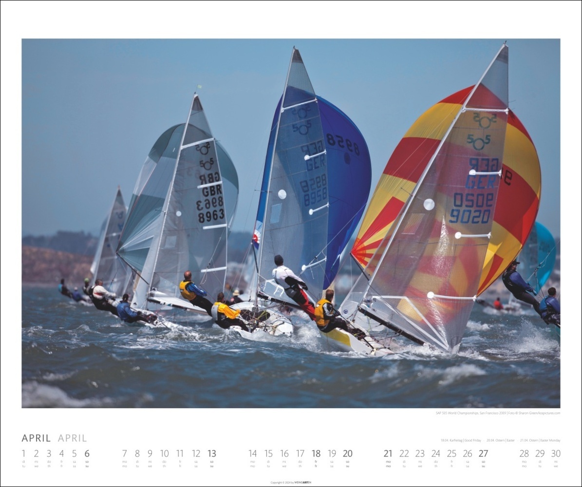 Bild: 9783839900628 | Sailing Kalender 2025 | Kalender | Spiralbindung | 14 S. | Deutsch