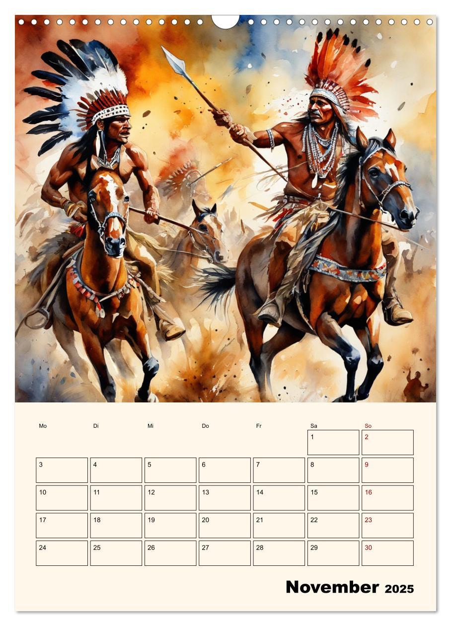 Bild: 9783383814808 | Indianische Kultur (Wandkalender 2025 DIN A3 hoch), CALVENDO...