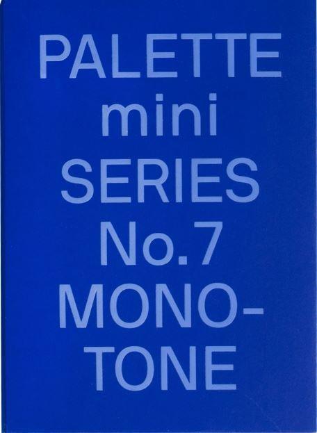 Cover: 9789887462866 | PALETTE mini 07: Monotone | New single-colour graphics | Victionary