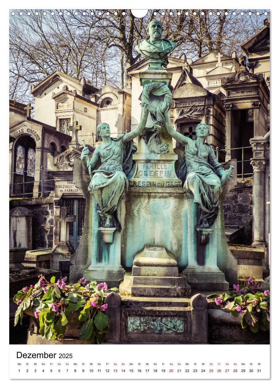 Bild: 9783435979264 | Le Cimetière du Père-Lachaise in Paris (Wandkalender 2025 DIN A3...