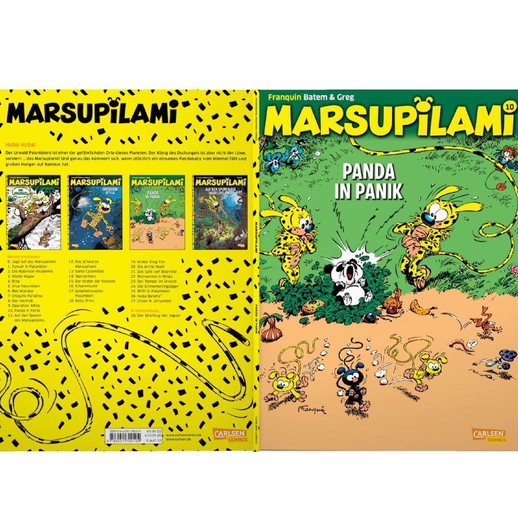 Bild: 9783551799104 | Marsupilami 10: Panda in Panik | Greg | Taschenbuch | Marsupilami