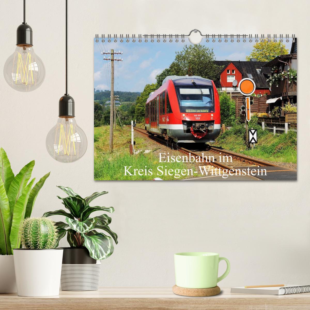 Bild: 9783435619139 | Eisenbahn im Kreis Siegen-Wittgenstein (Wandkalender 2025 DIN A4...