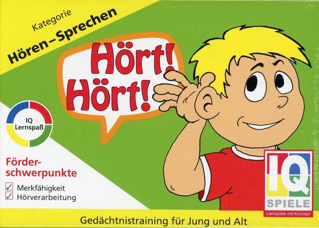 Cover: 4260553880061 | Hört! Hört! | Gedächtnistraining für jung und alt | Spiel | Deutsch