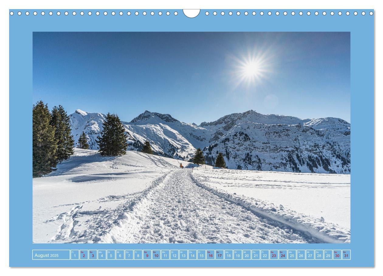 Bild: 9783383946929 | Winterdreams von Lech bis Zug (Wandkalender 2025 DIN A3 quer),...