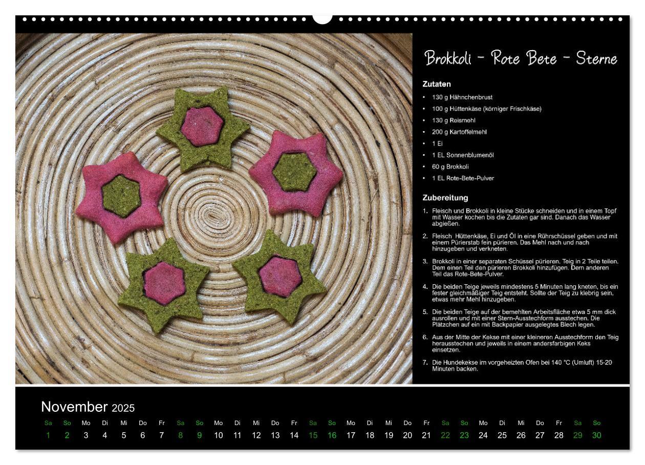 Bild: 9783435086573 | Hundekekse backen - Rezepte fürs ganze Jahr (Wandkalender 2025 DIN...