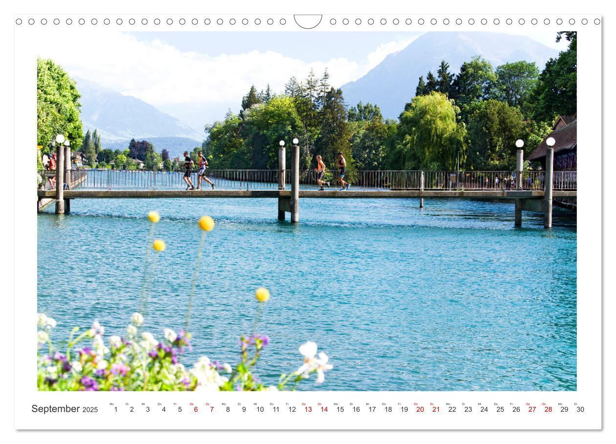 Bild: 9783457186688 | Malerisches Thun (Wandkalender 2025 DIN A3 quer), CALVENDO...