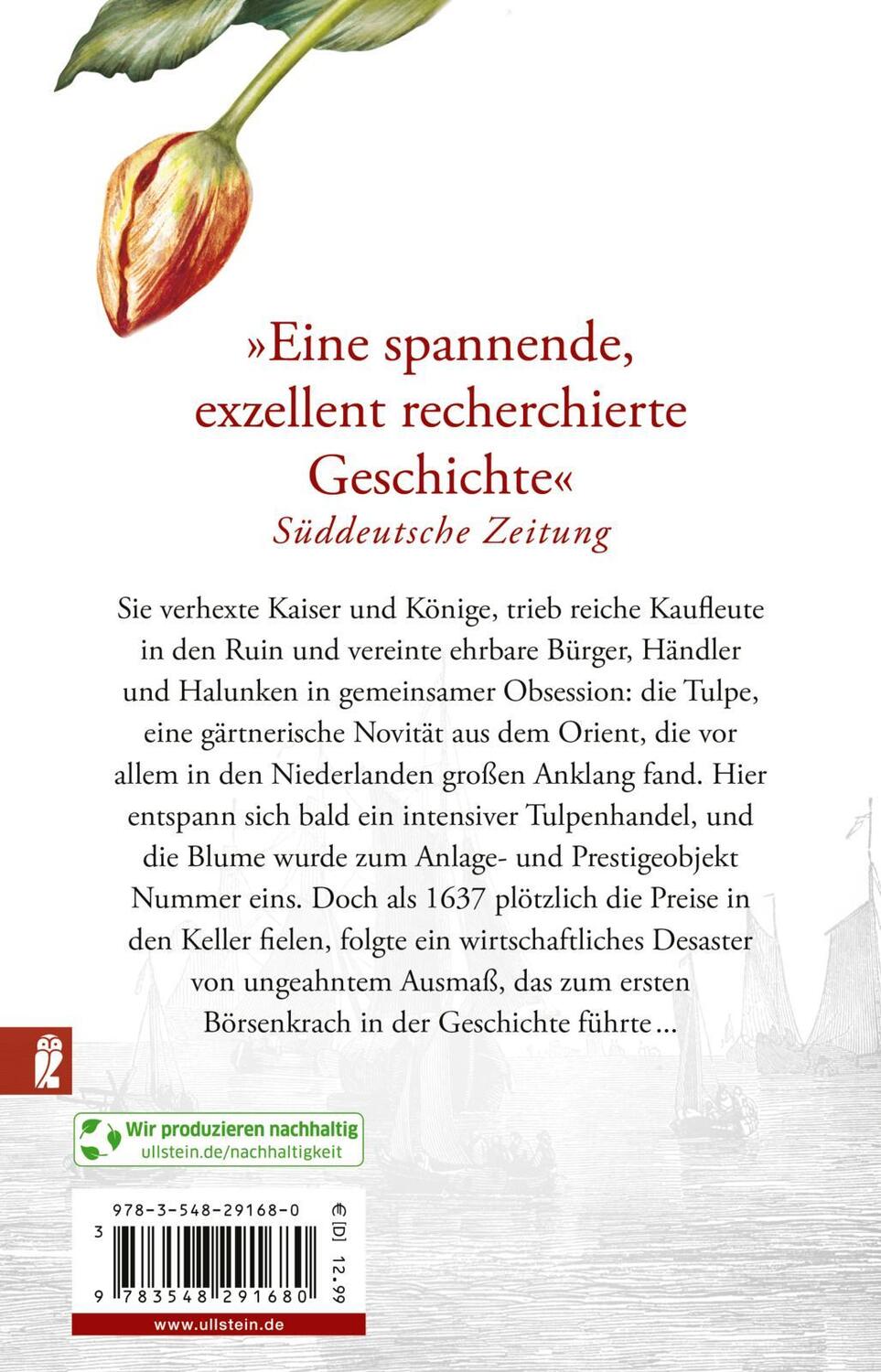 Rückseite: 9783548291680 | Tulpenwahn | Die verrückteste Spekulation der Geschichte | Mike Dash