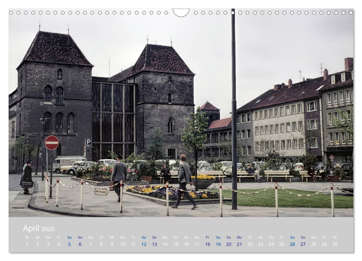 Bild: 9783435439126 | Hildesheim - damals ... (Wandkalender 2025 DIN A3 quer), CALVENDO...