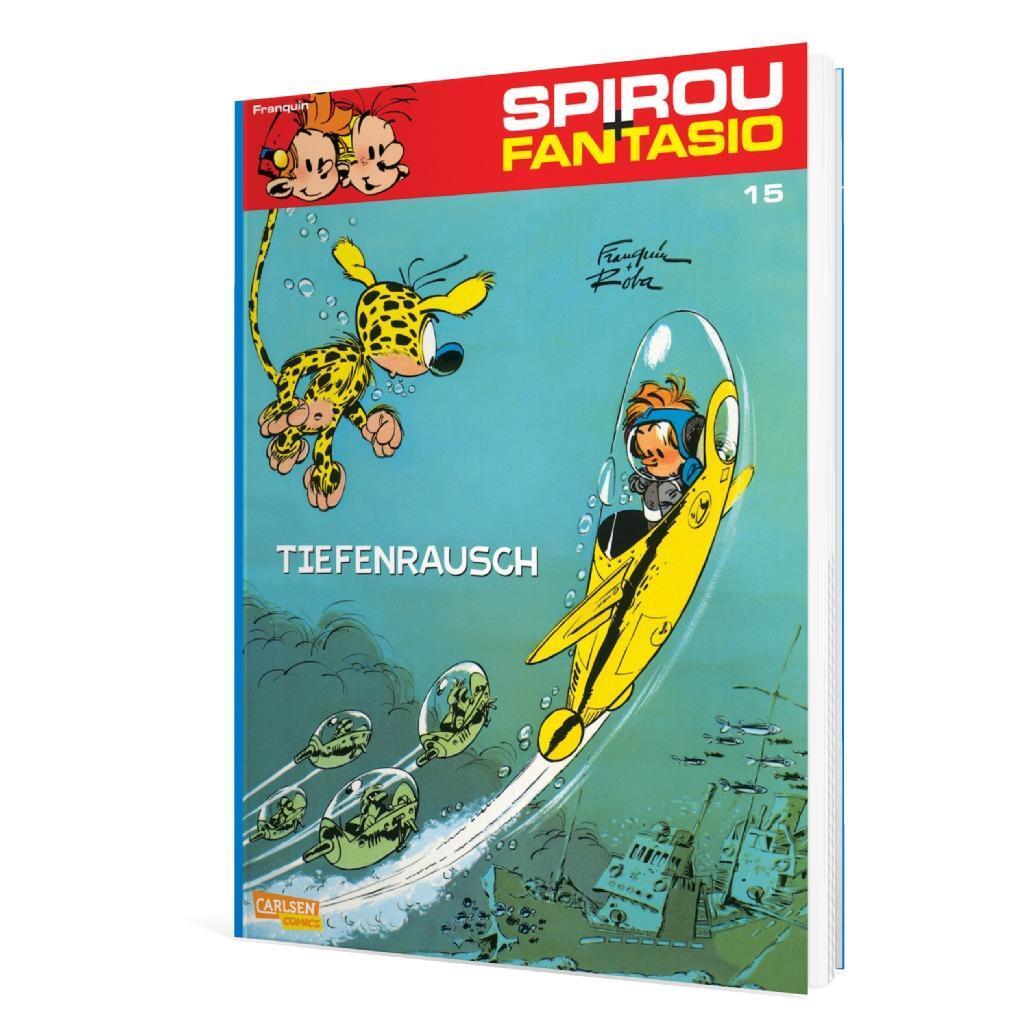 Bild: 9783551772152 | Spirou und Fantasio 15. Tiefenrausch | (Neuedition) | Andre Franquin